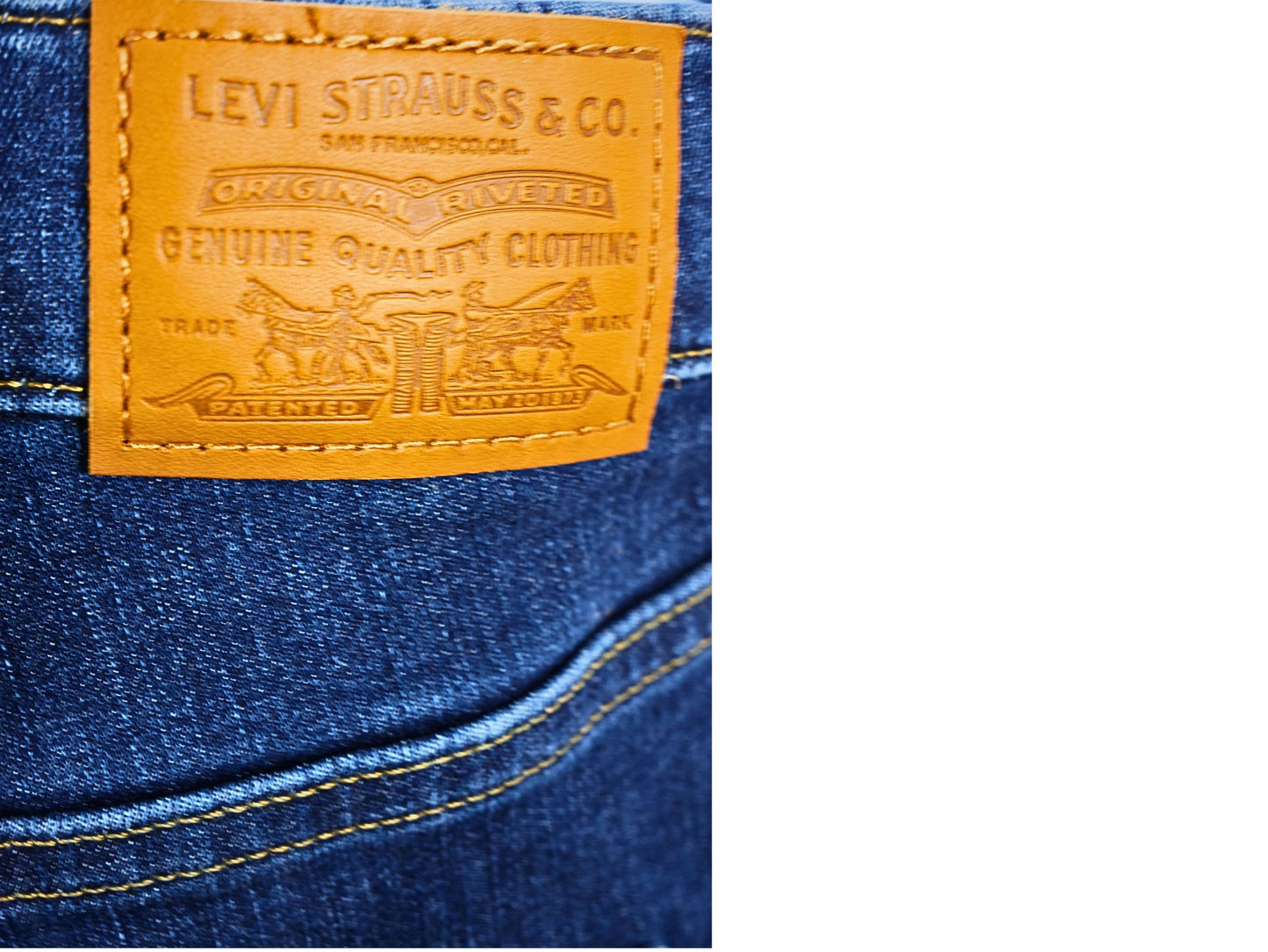 Levi's 720 Super-Skinny-Jeans mit hohem Bund für Damen