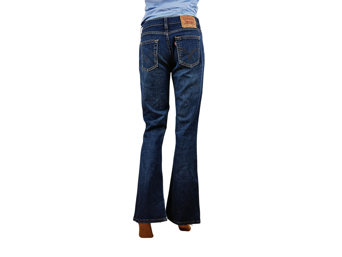 Levi's blaue Schlagjeans für Damen