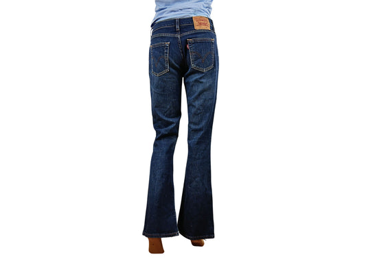 Levi's blaue Schlagjeans für Damen