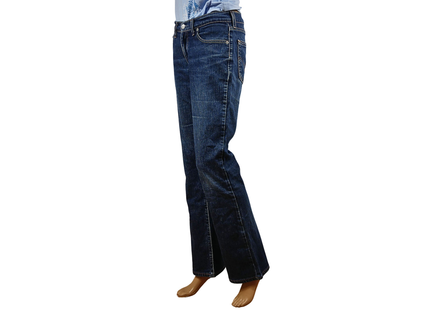 Levi's blaue Schlagjeans für Damen