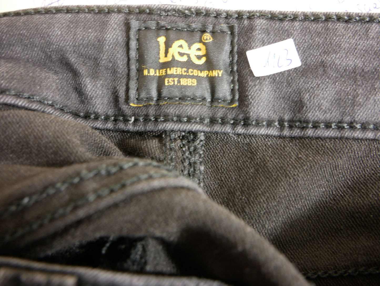 Jean slim stretch noir Lee