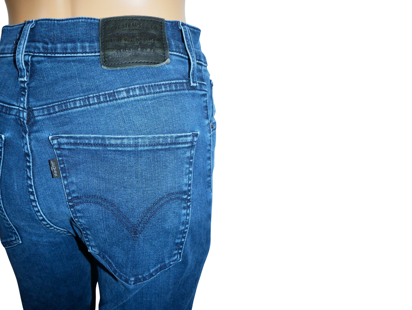 Jean skinny bleu foncé Levi's