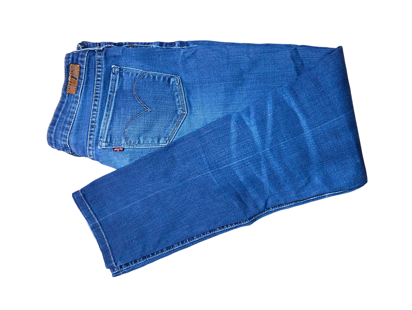 Jean droit bleu slight curve Levi's