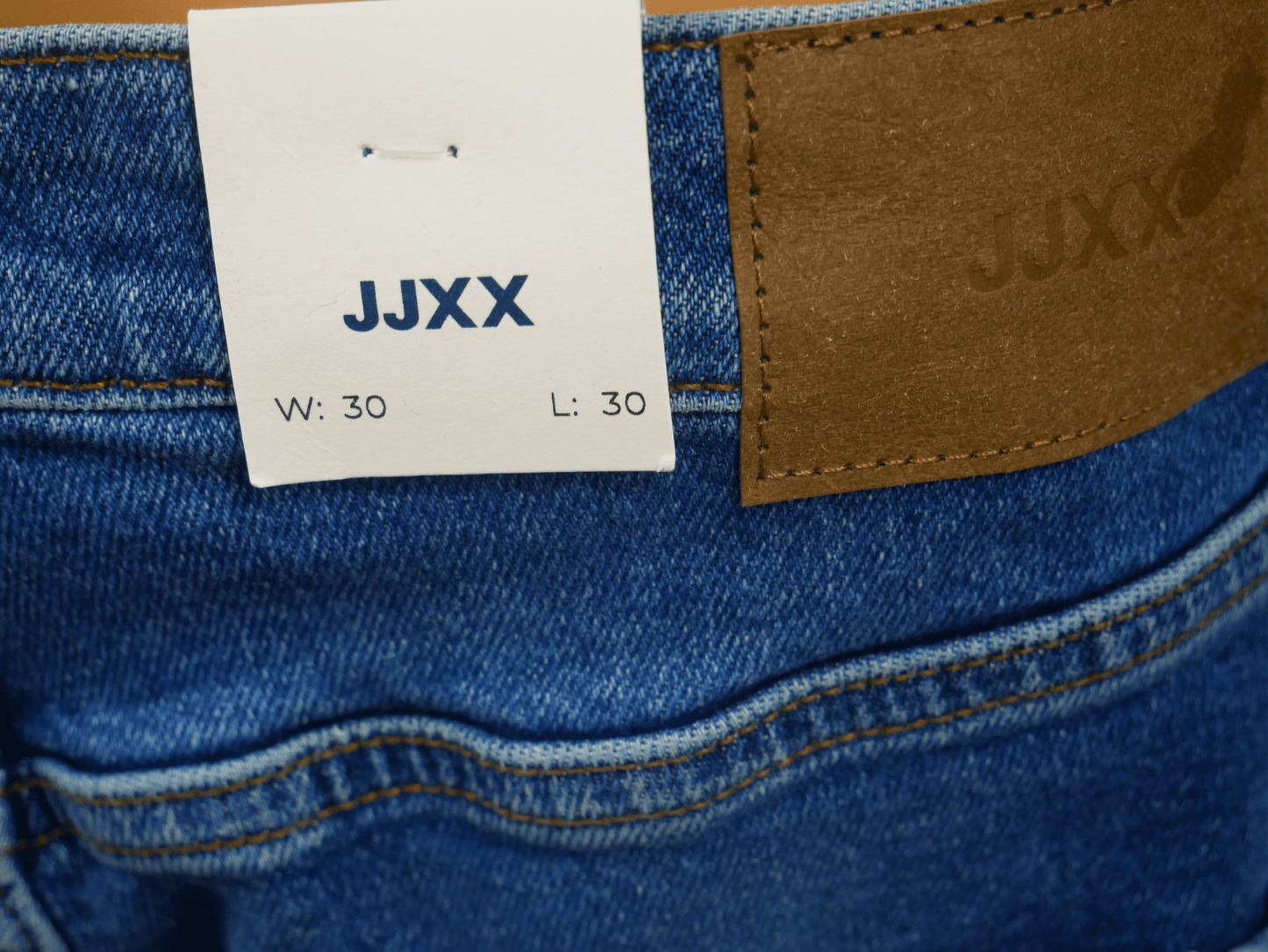 JJXX Women's Dark Blue Wide Leg Jeans - Comfort and Style Guaranteed
