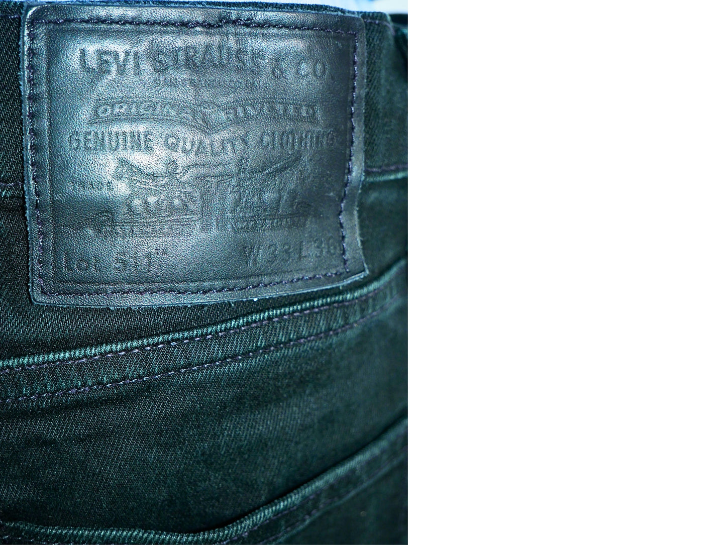 Schwarze Vintage-Jeans von Levi's für Damen
