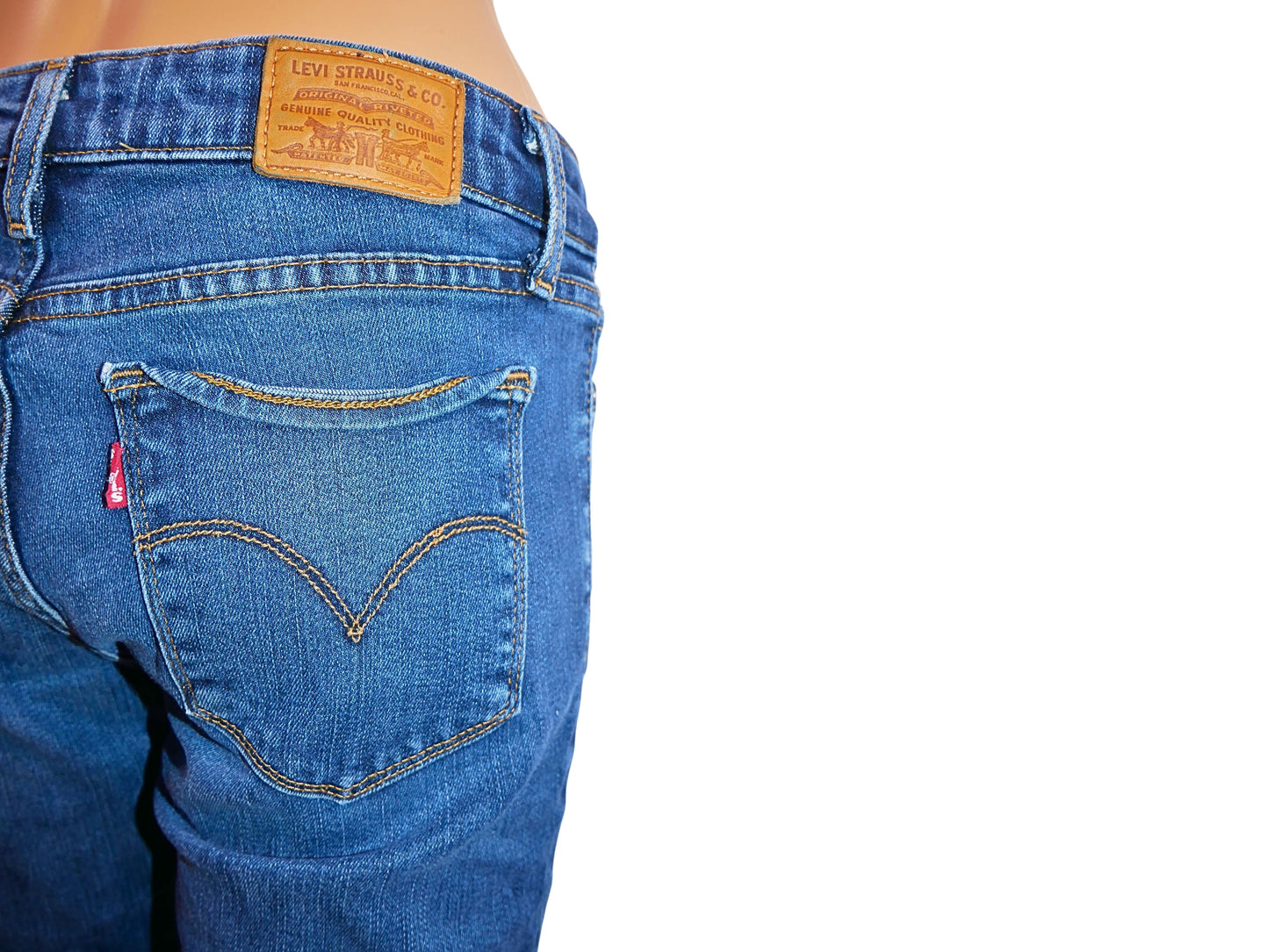 Jean skinny bleu pour femme Levi's