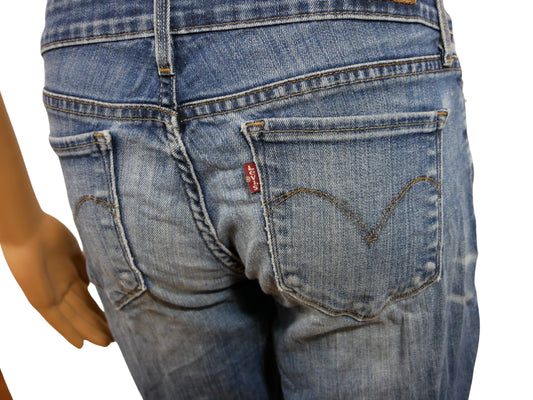 Jean slim bleu délavé Levi's