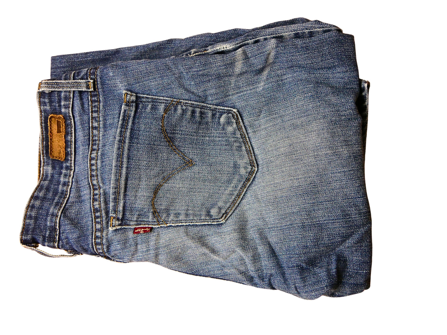 Jean slim bleu délavé Levi's