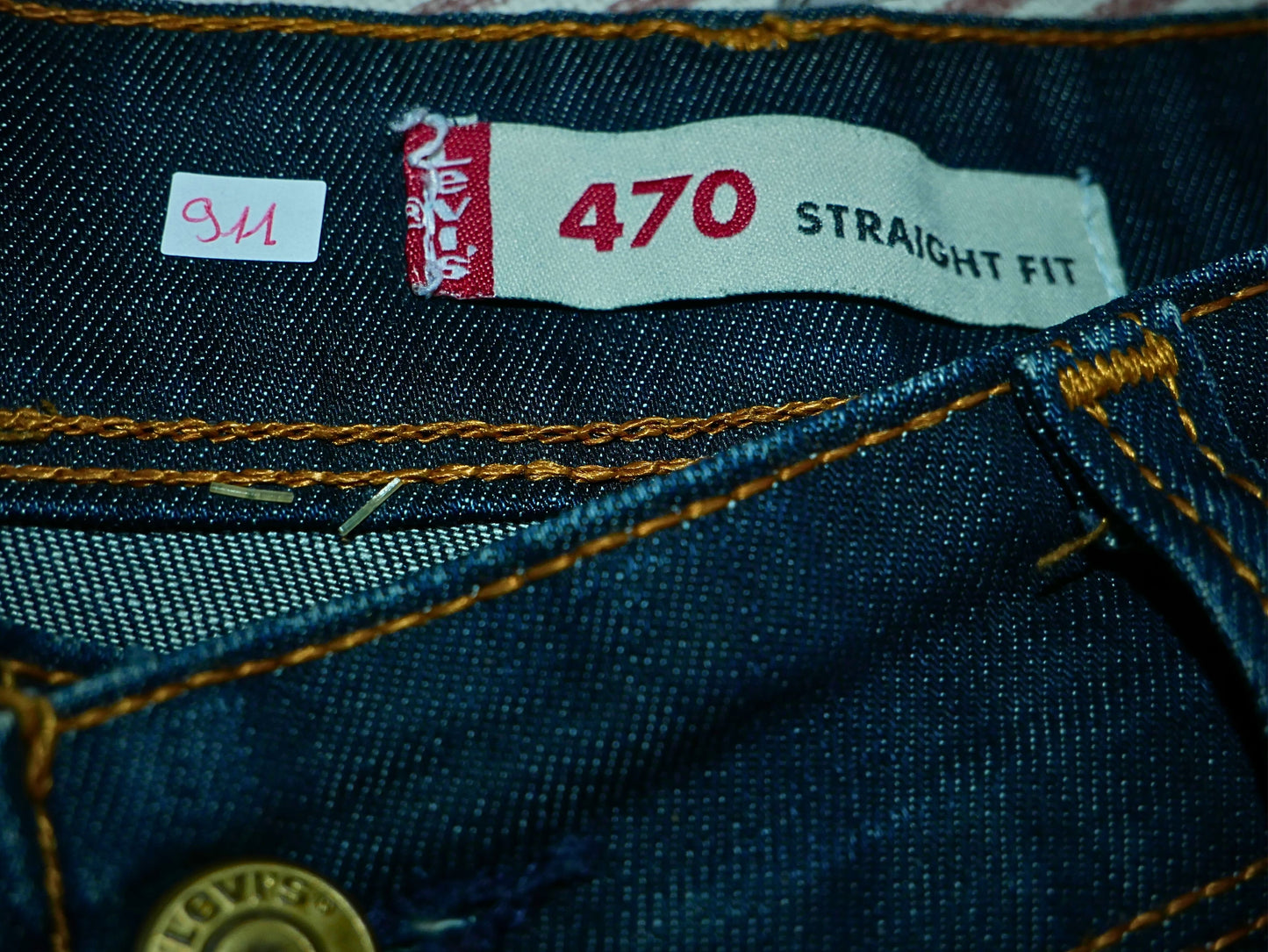 Vintage Levi's 470 Straight-Fit-Jeans für Damen