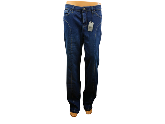 ARIZONA women's straight cut jeans in faded blue