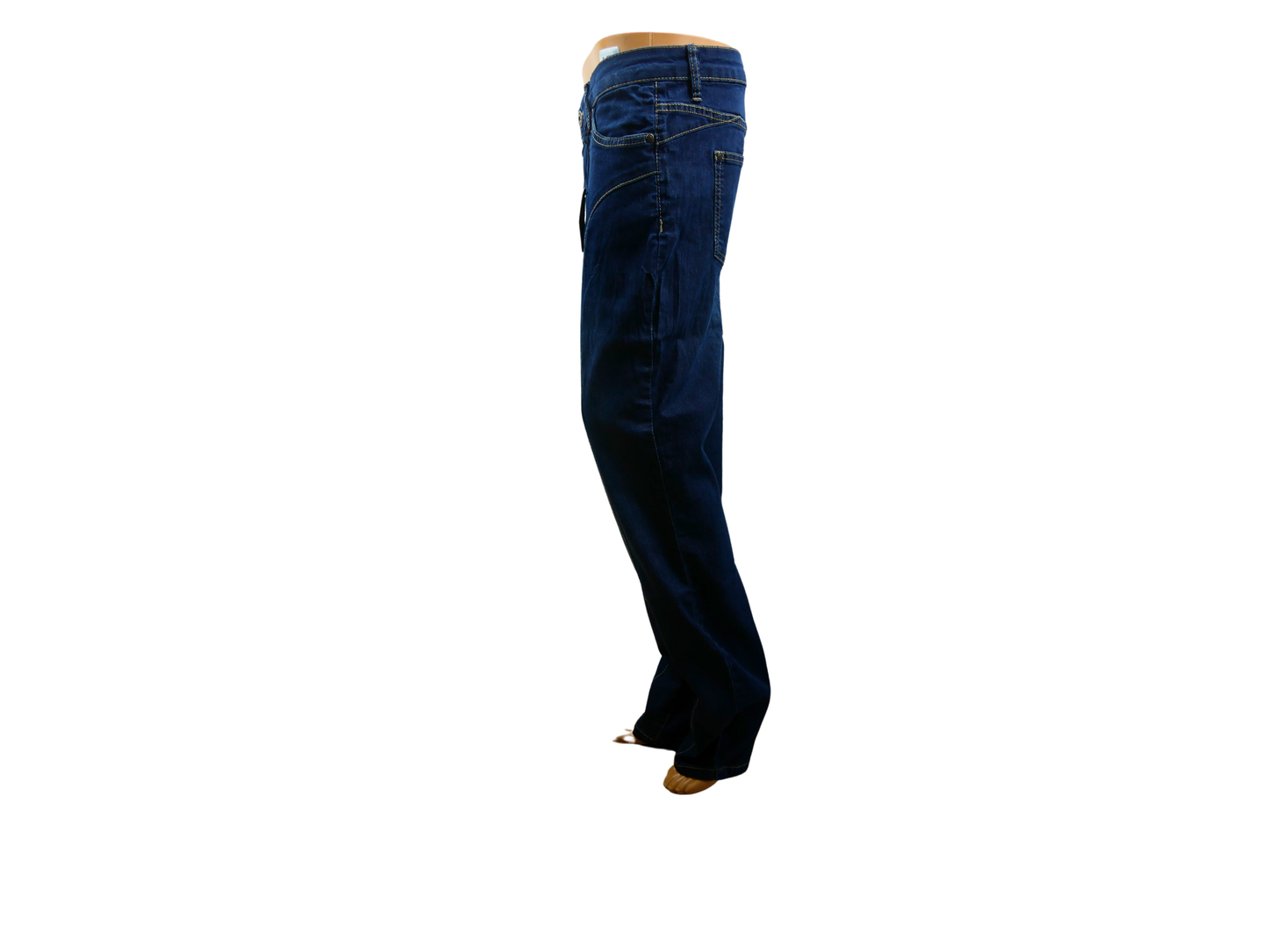 ARIZONA Damen-Jeans mit geradem Schnitt in verblasstem Blau