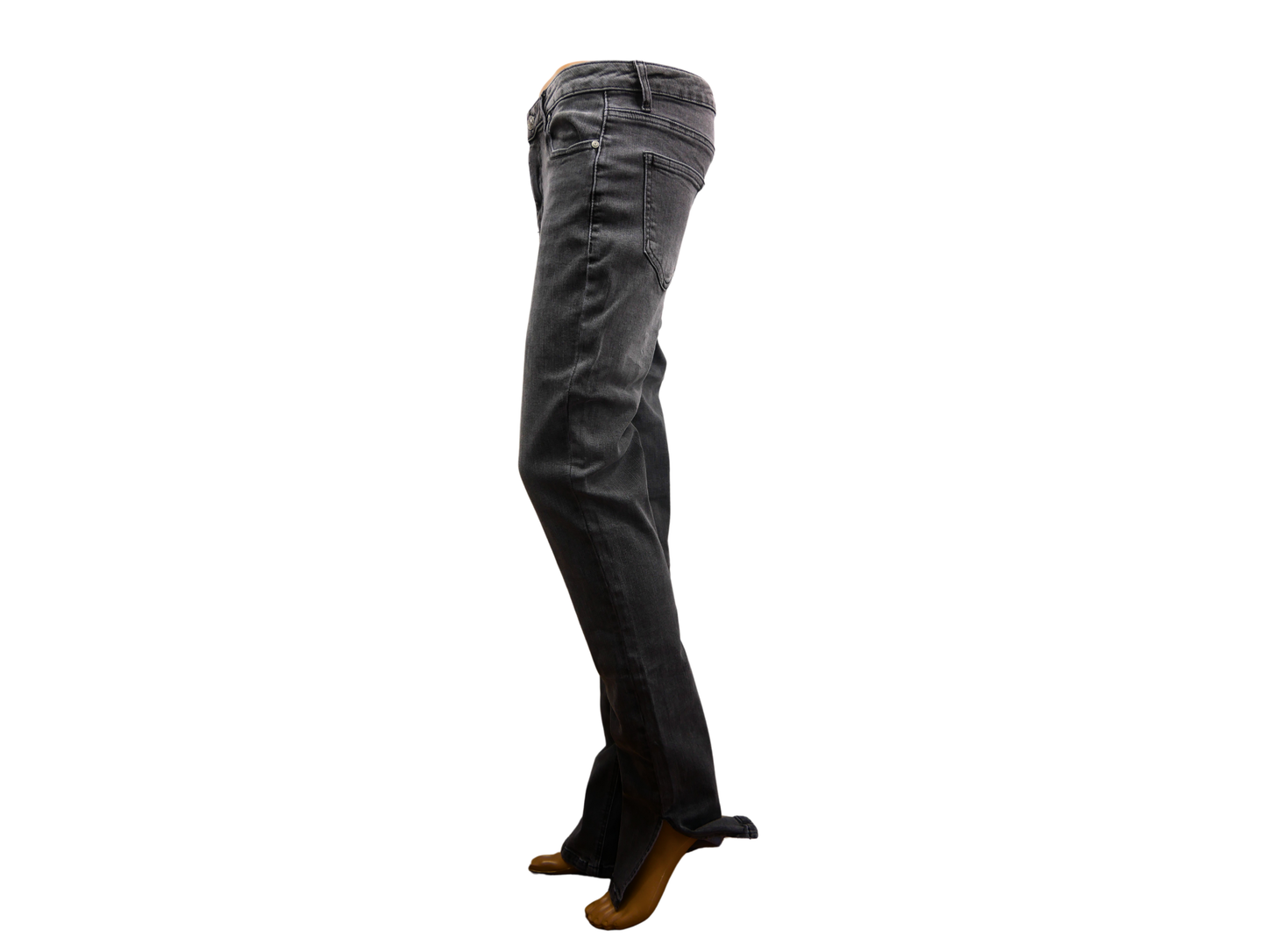 VIVANCE Women's Split Flare Jeans - Modern and Elegant