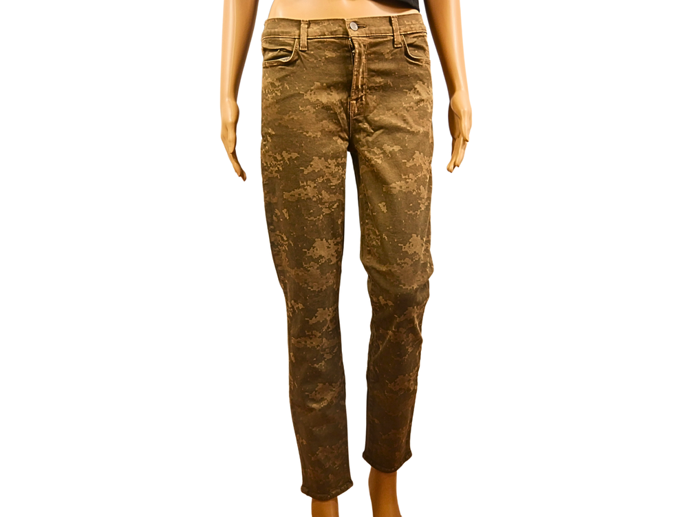 Damen-Jeans mit Camouflage-Print von J BRAND – Trendig und originell!