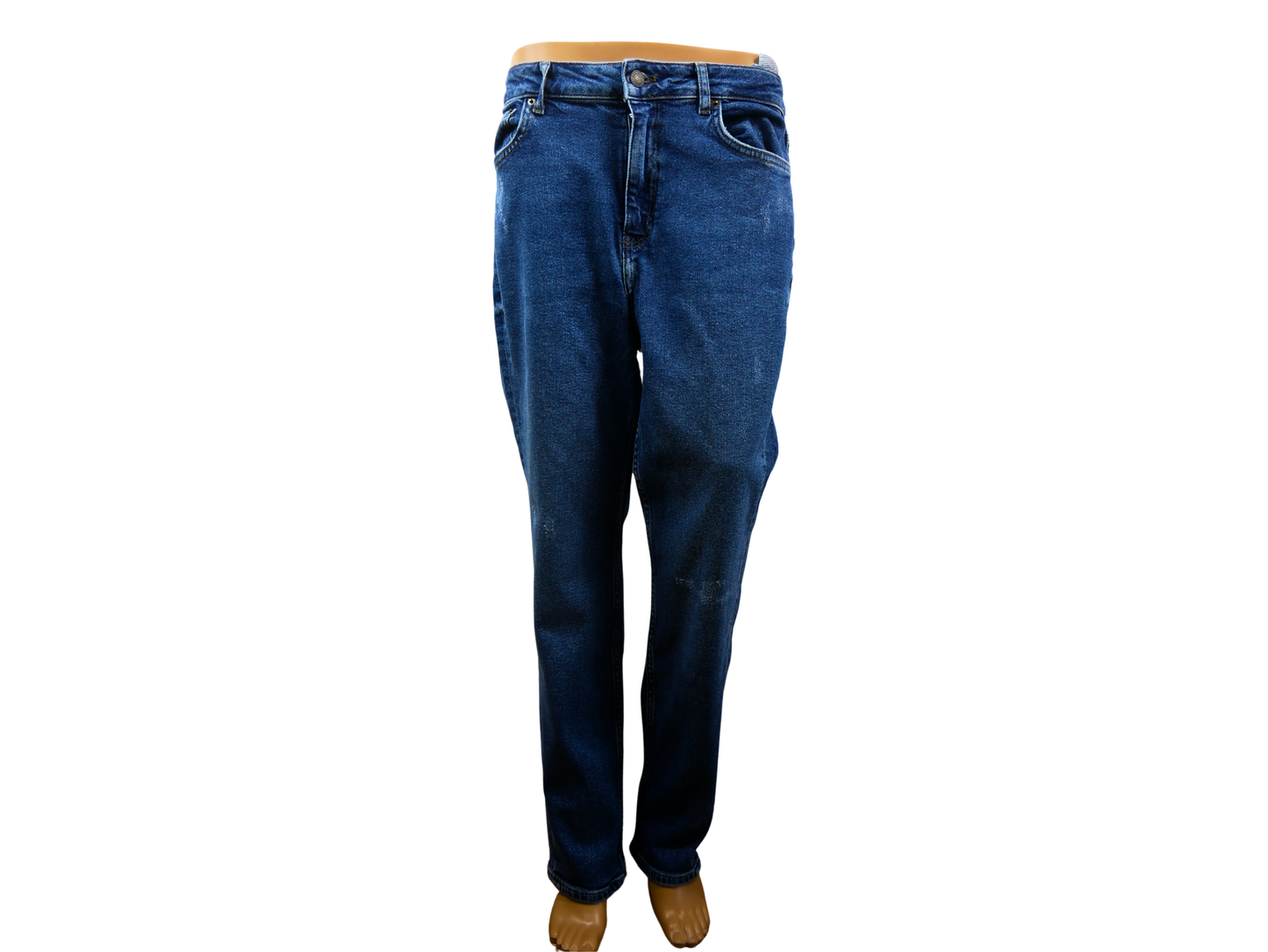 JJXX Women's Dark Blue Wide Leg Jeans - Comfort and Style Guaranteed