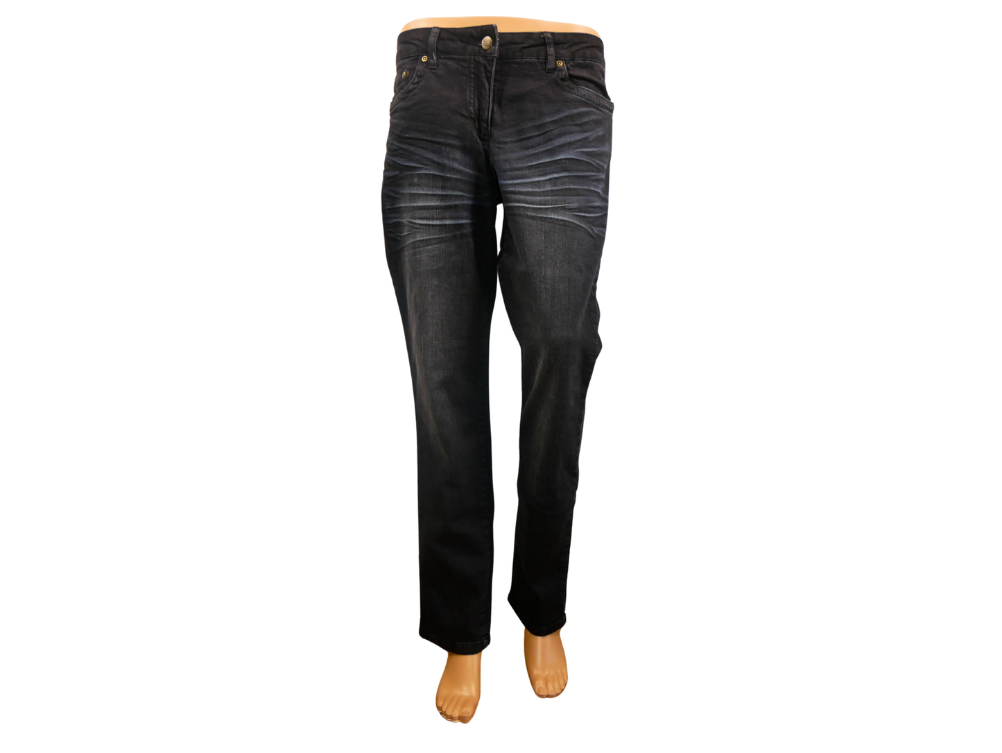 Cheer Jean black washed straight