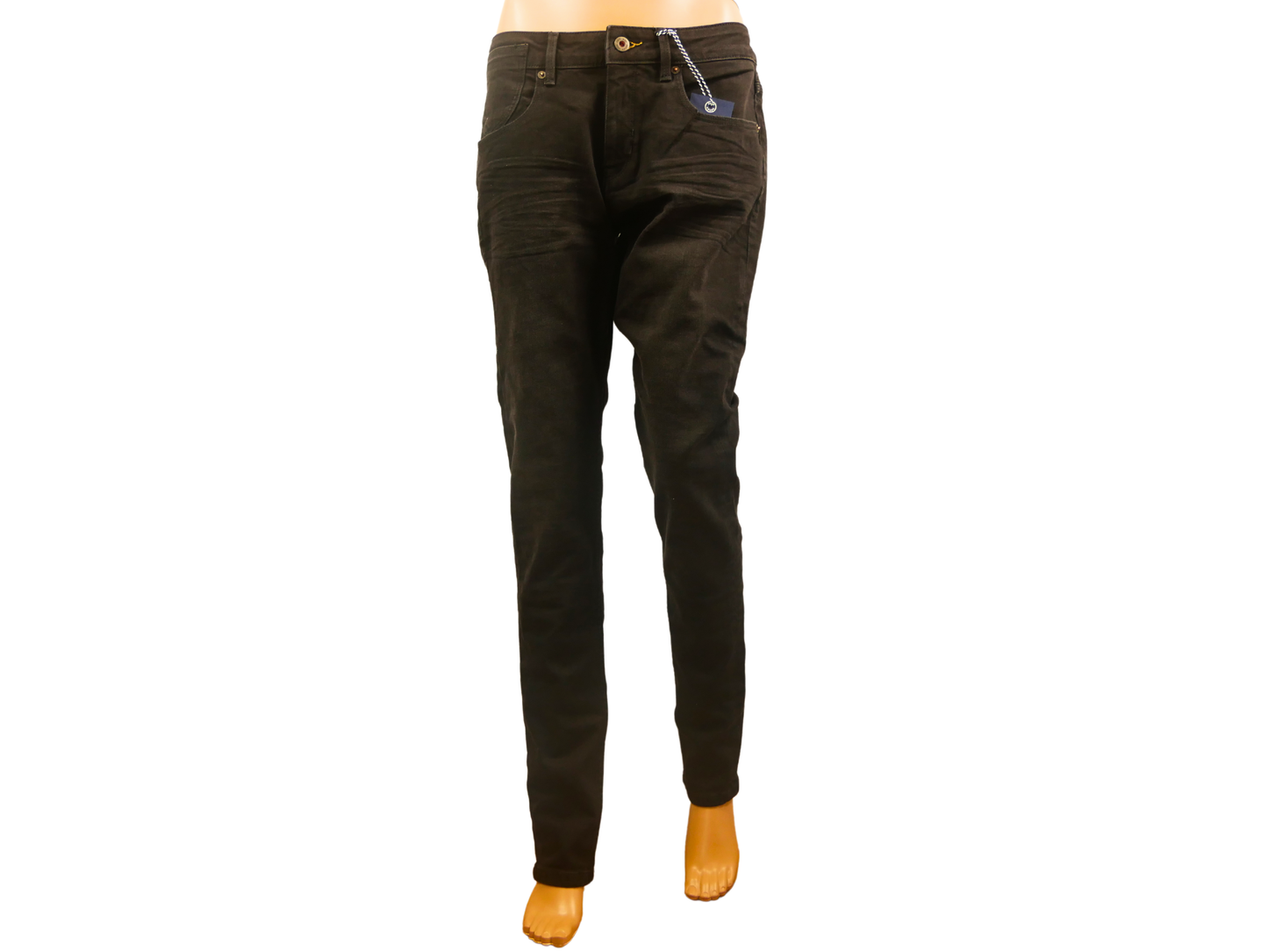 Schwarze Röhrenjeans für Damen – KUYICHI, umweltfreundlich und elegant