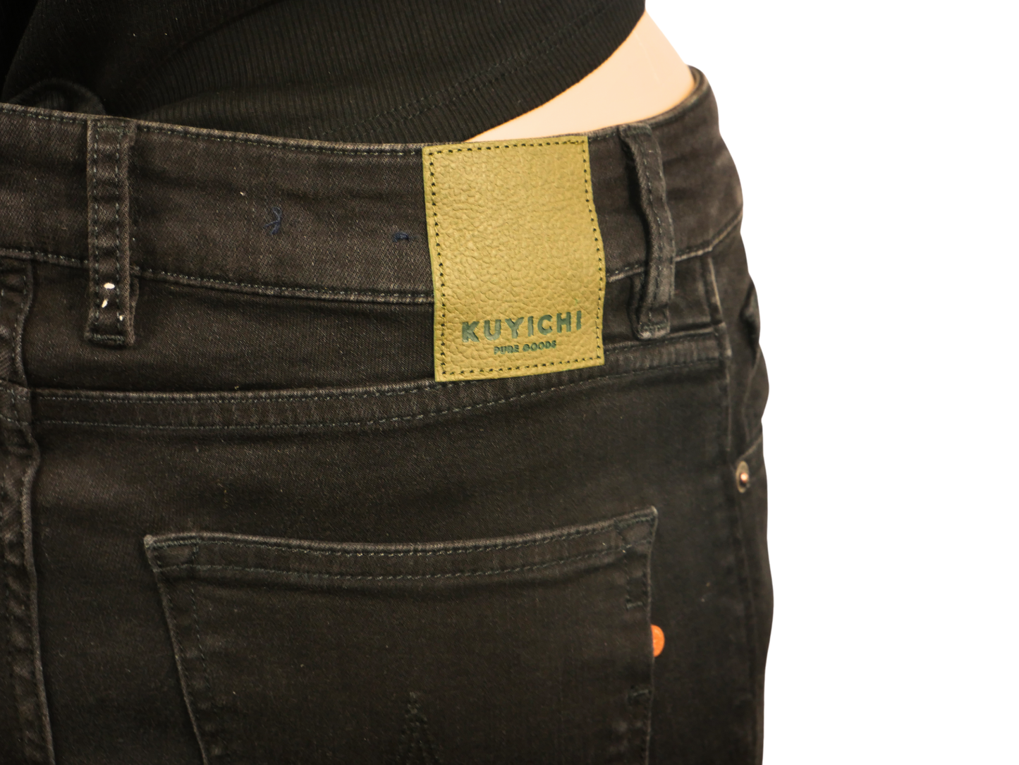 Kuyichi Women's Organic Cotton Flared Slim Jeans - Eco-Friendly Elegance & Trendy Style
