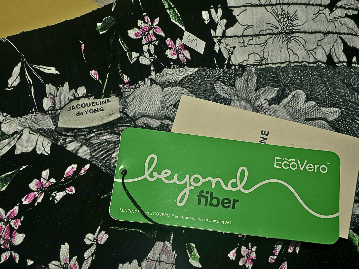 JDY Floral Print Midi Skirt