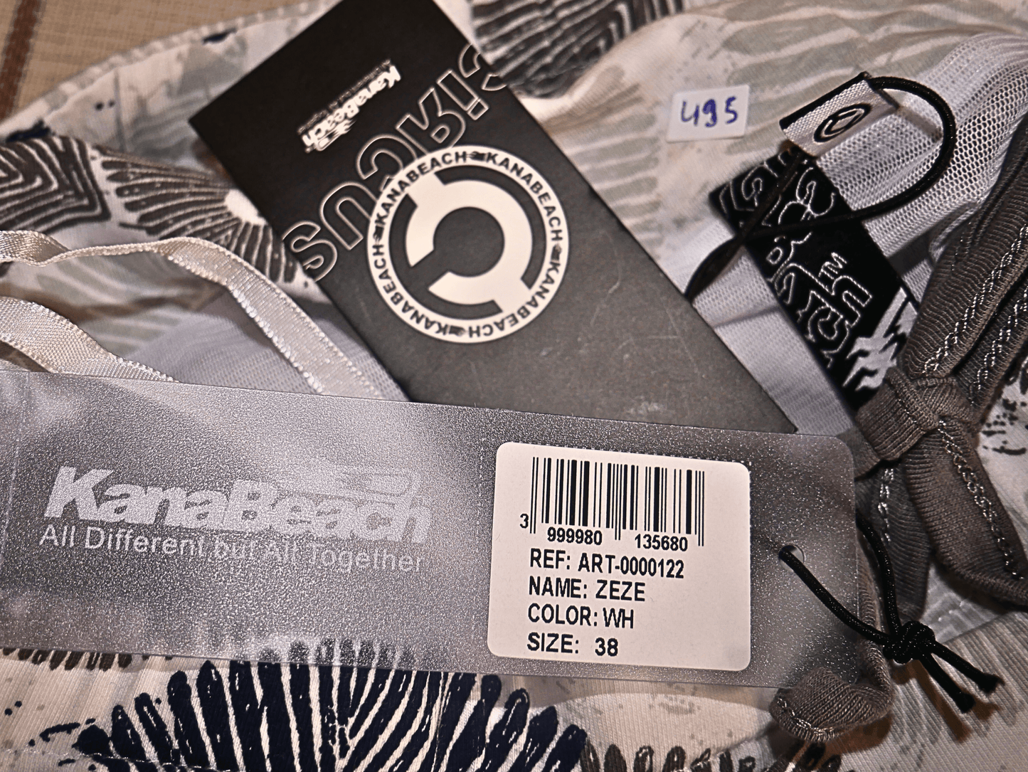 KANABEACH bedruckter mittellanger Rock