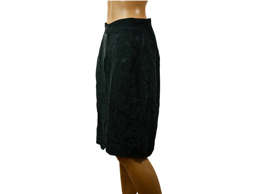 Vintage black knee length skirt