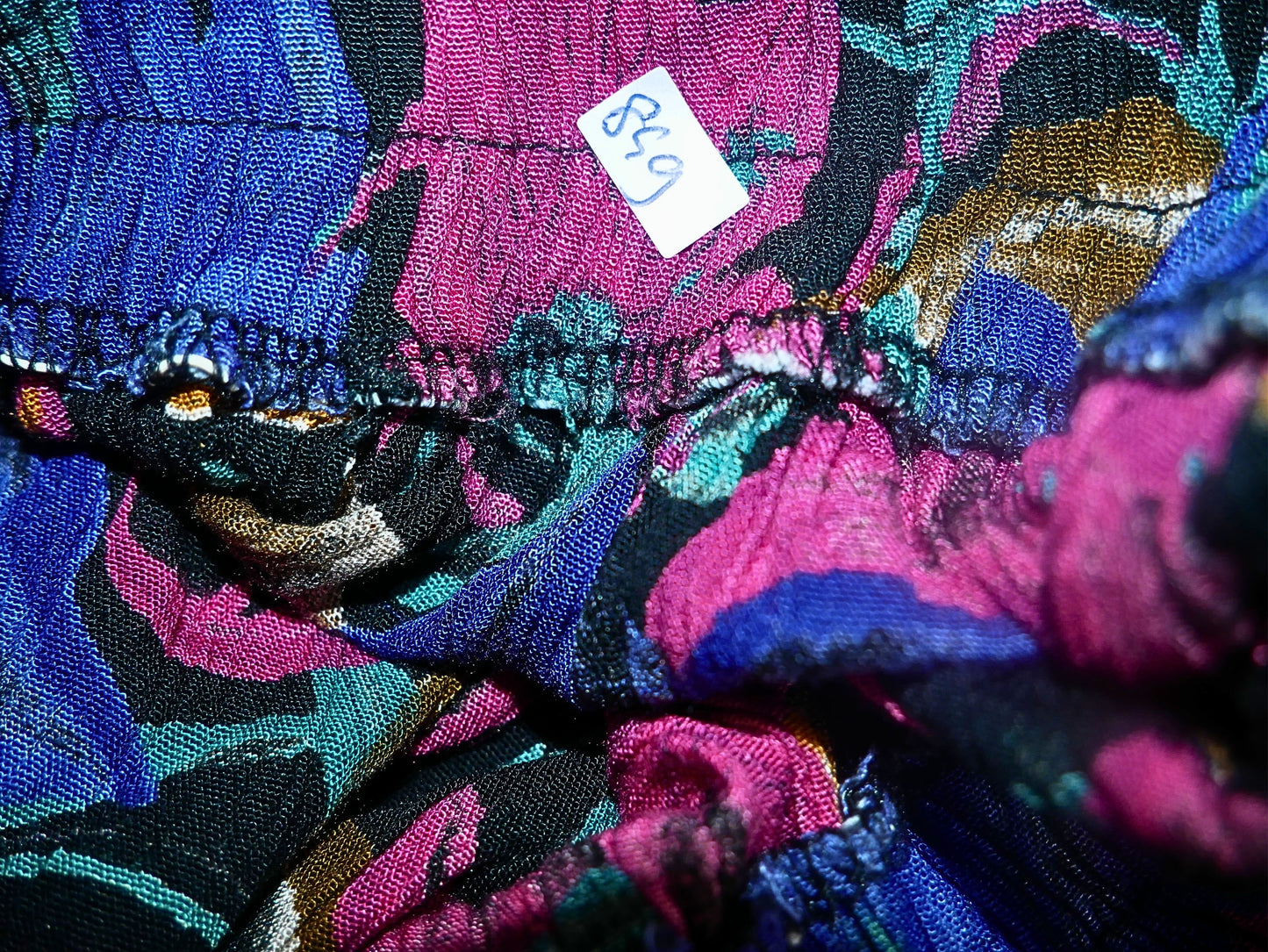 Jupe vintage mi-longue évasée