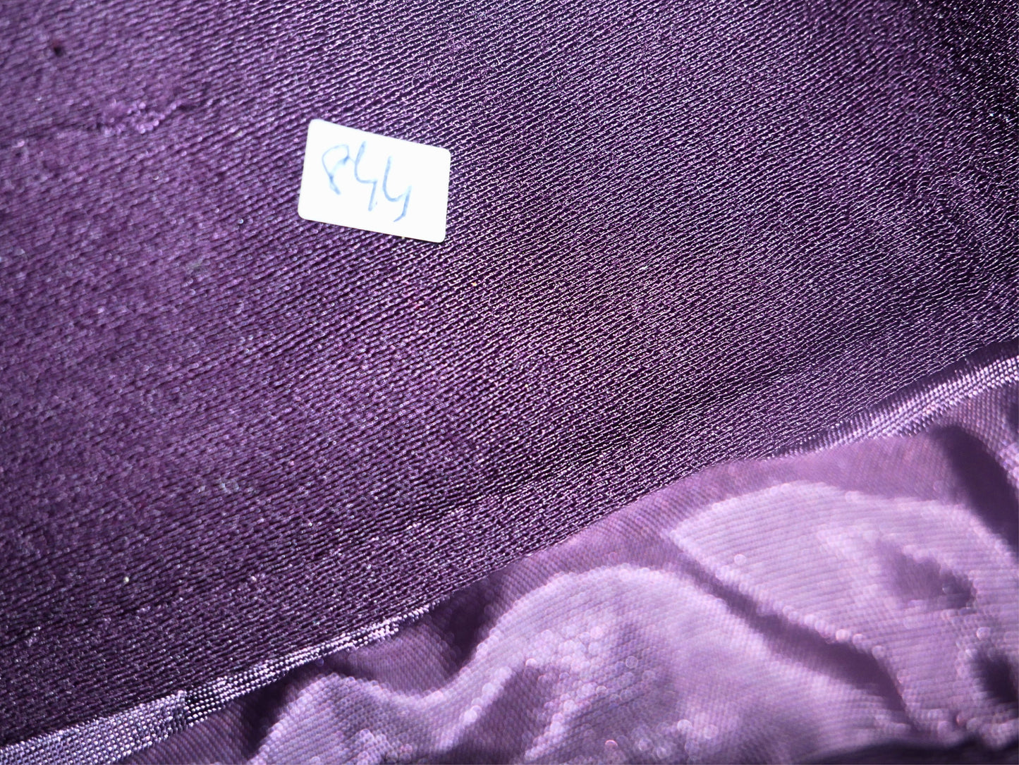 Jupe violette mi-longue plissée vintage