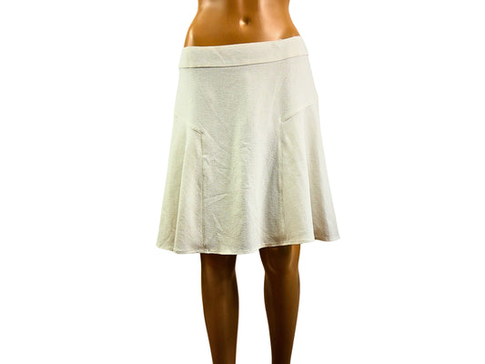Marks & Spencer White Midi Skirt