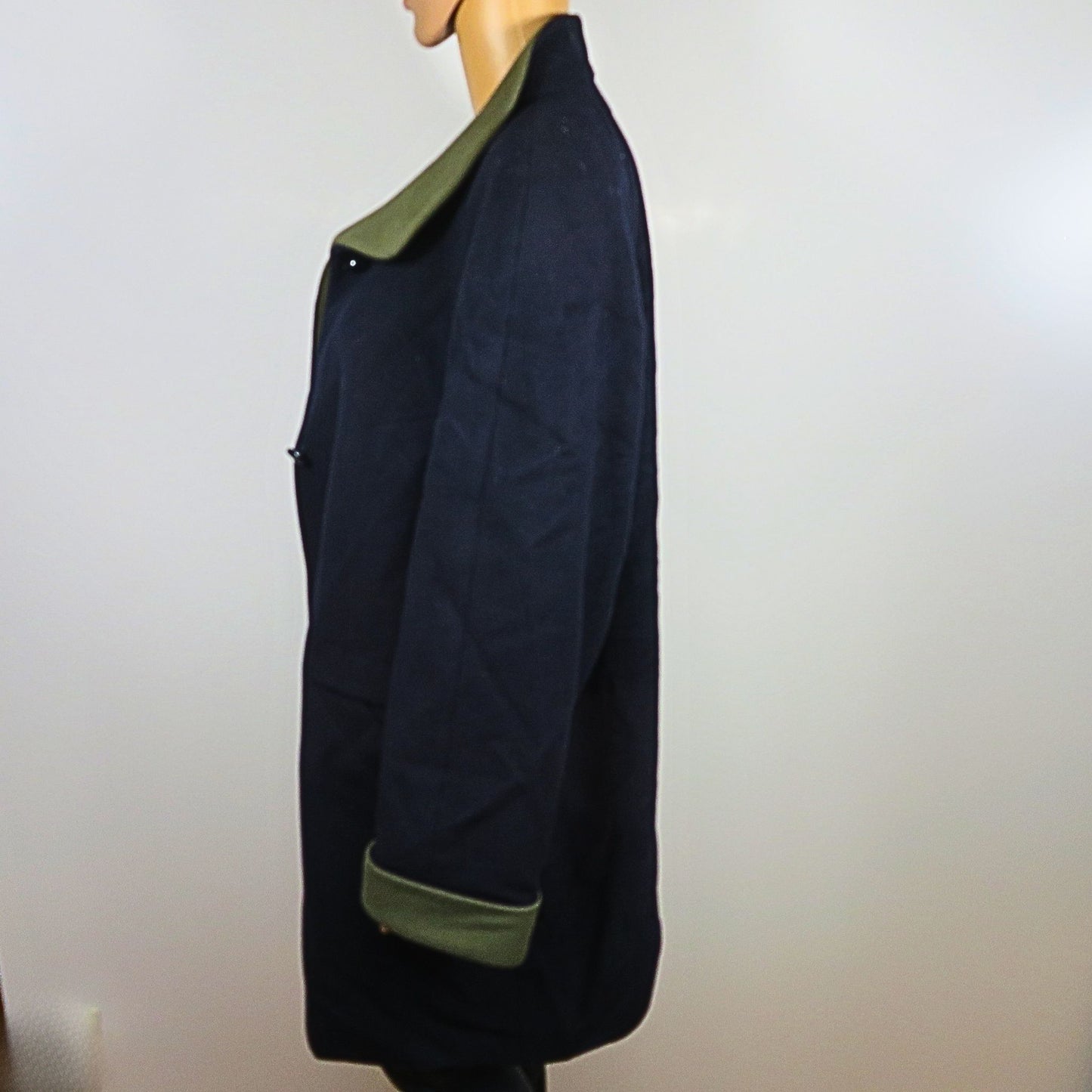 Manteau d'hiver bicolore