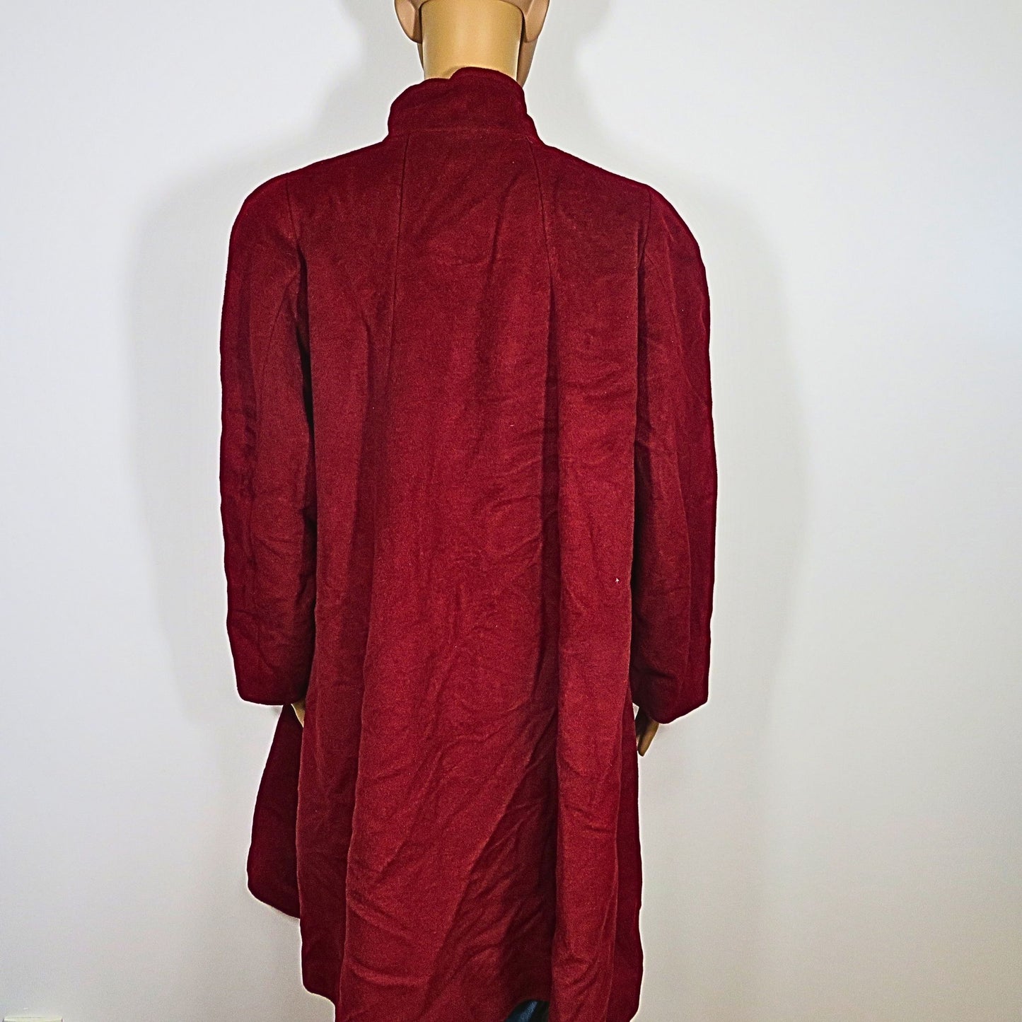 C2 PARIS Roter Vintage-Mantel