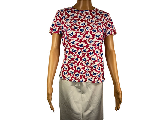 Mark&Spencer Women's Floral Print T-Shirt