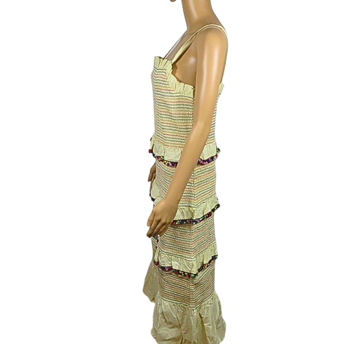 Never Fully Dressed Long dress with thin straps