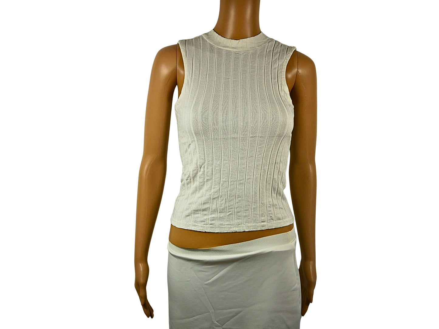 NEWLOOK Ärmelloses Ecru-Top für Damen
