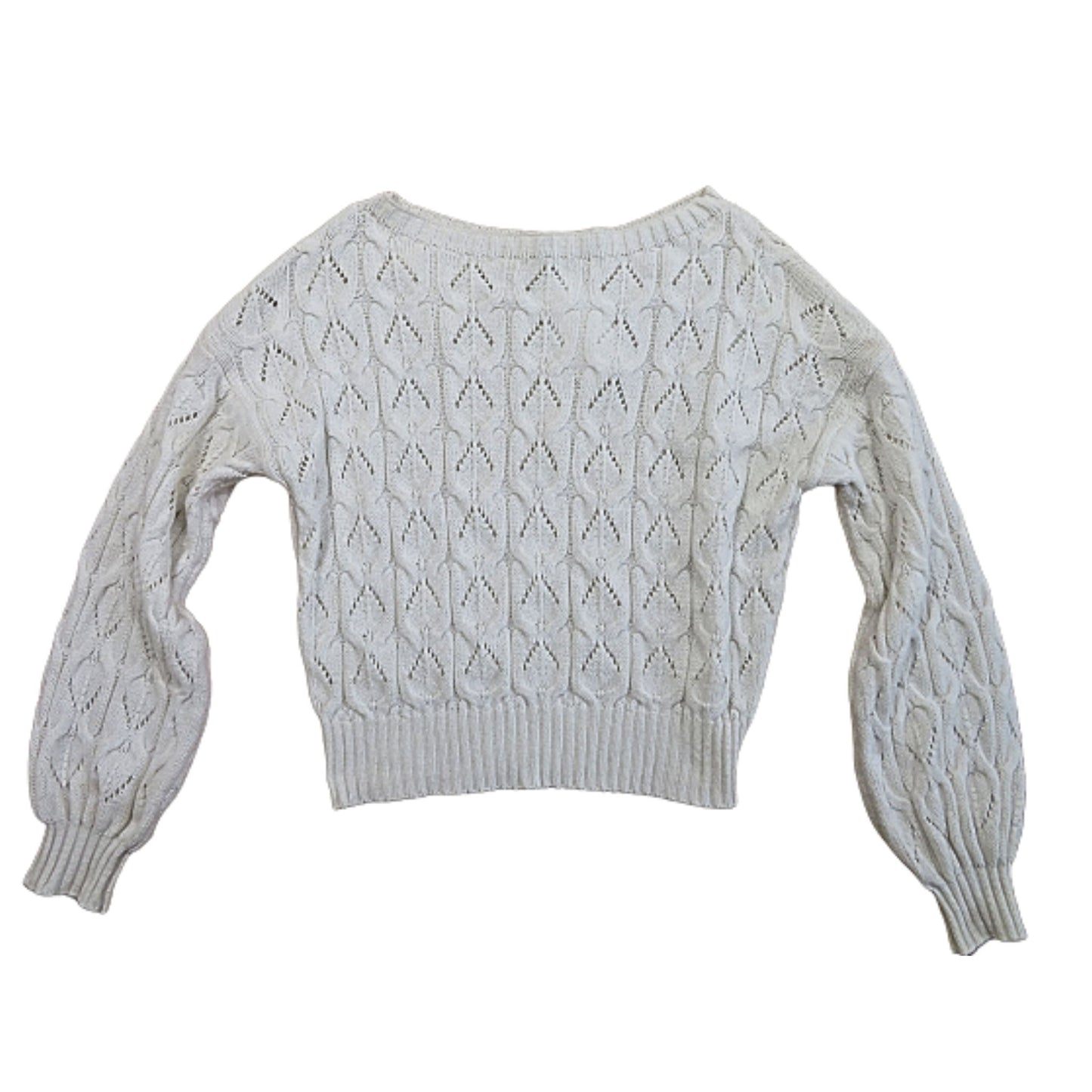Only Pull en maille torsadé