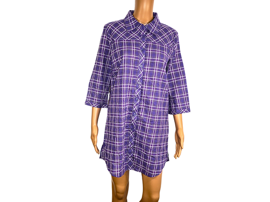 NUR Hemdkleid mit Karomuster