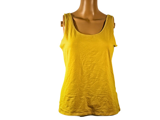 Schlichtes gelbes Tanktop für Damen - PRIMARK in Größe L