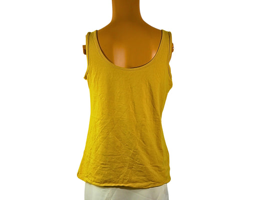 Schlichtes gelbes Tanktop für Damen - PRIMARK in Größe L