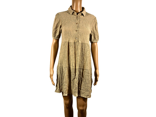 Primark Trendy Buttoned Short Dress