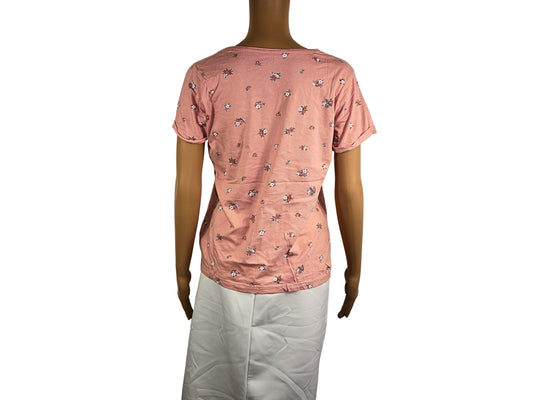 Rosa bedrucktes T-Shirt für Damen von PRIMARK