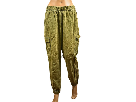 Divided Khaki Cargo Pants