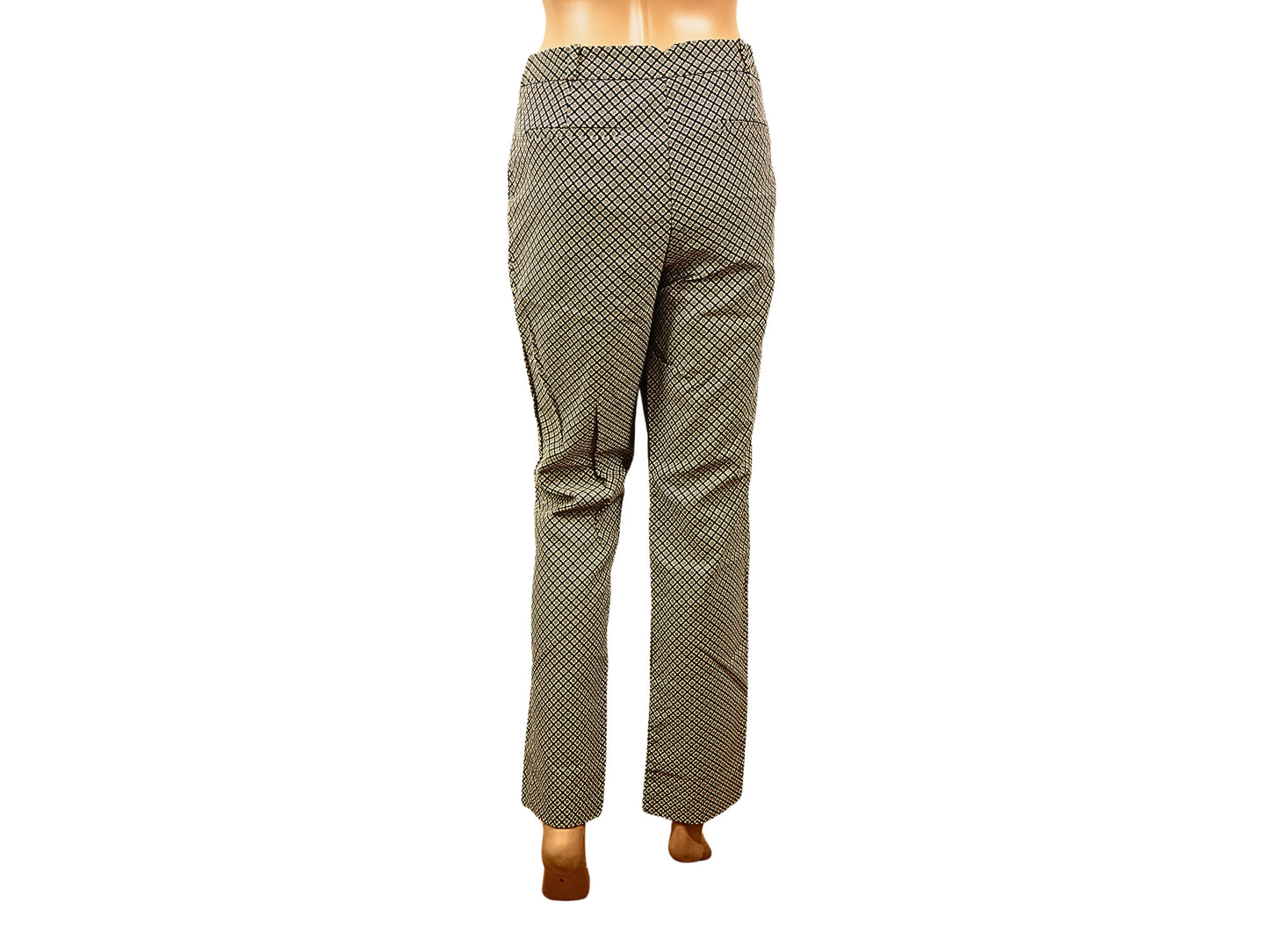 Promod Brown Printed City Pants