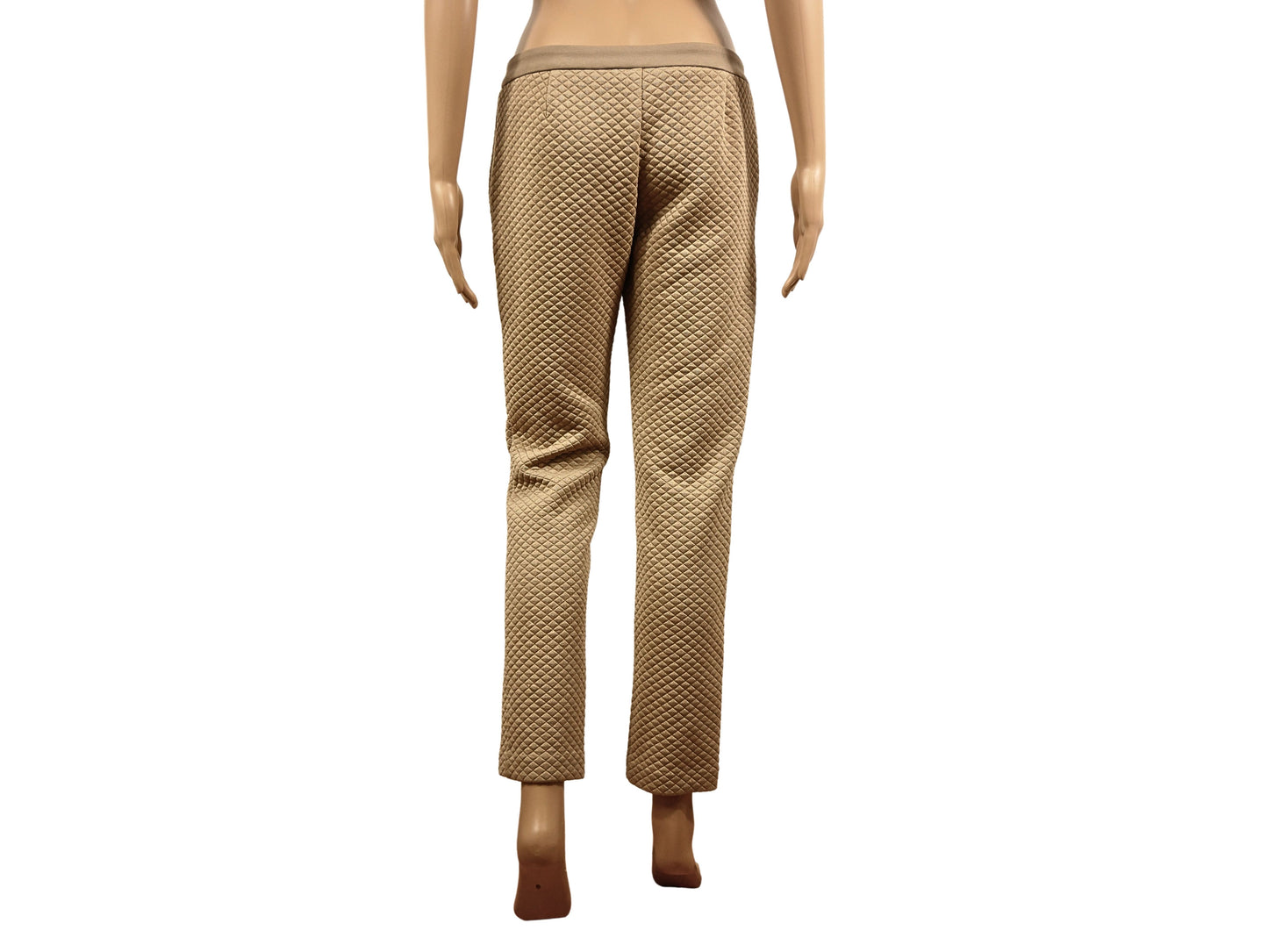Pantalon droit chic Siste's beige pour femme