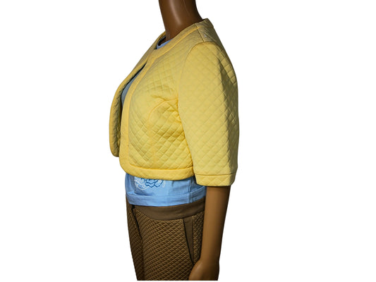 Small casual blazer Yellow Quiosque