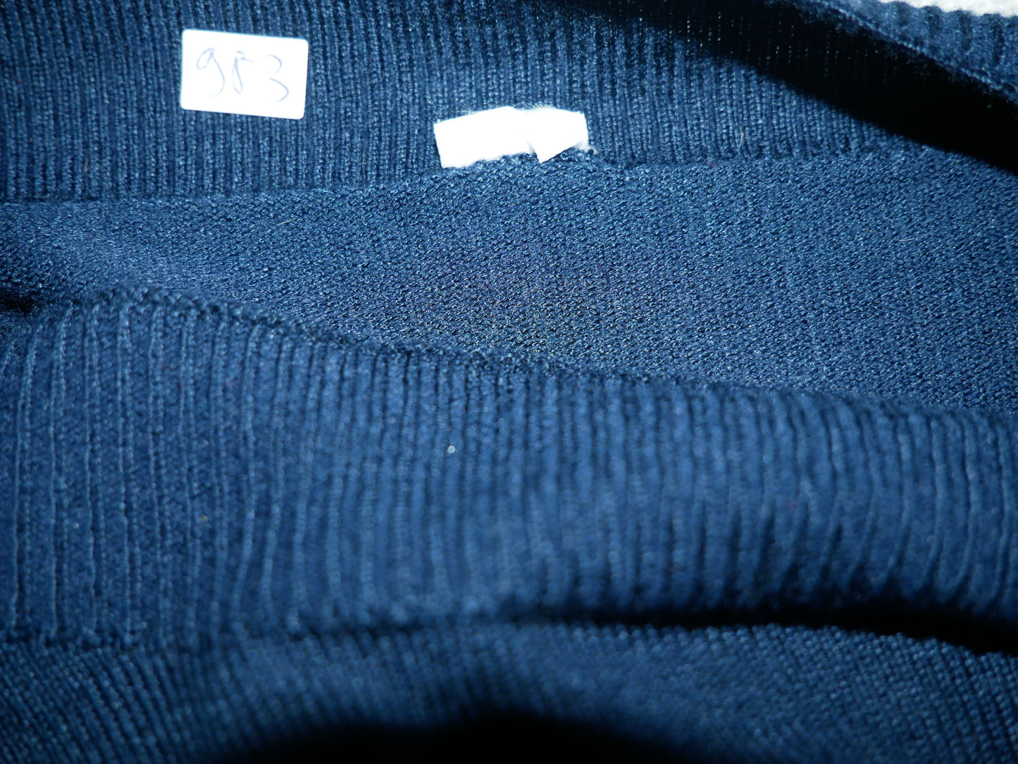 Second-hand navy blue women's sweater
