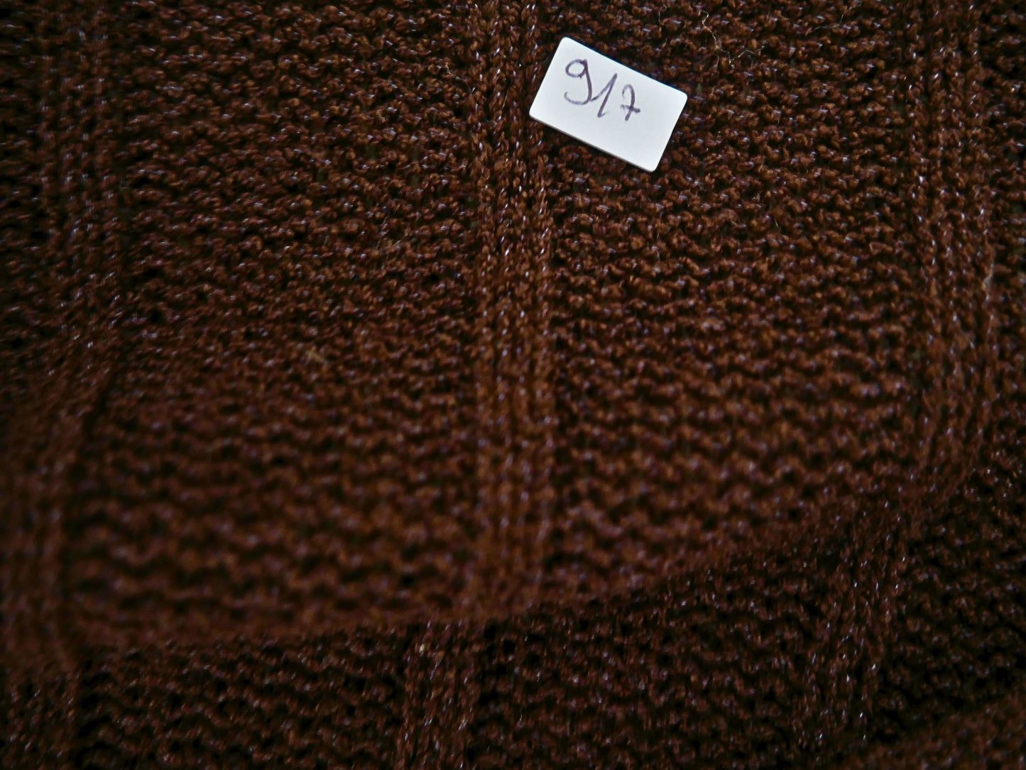 Second-hand trendy brown sweater for women