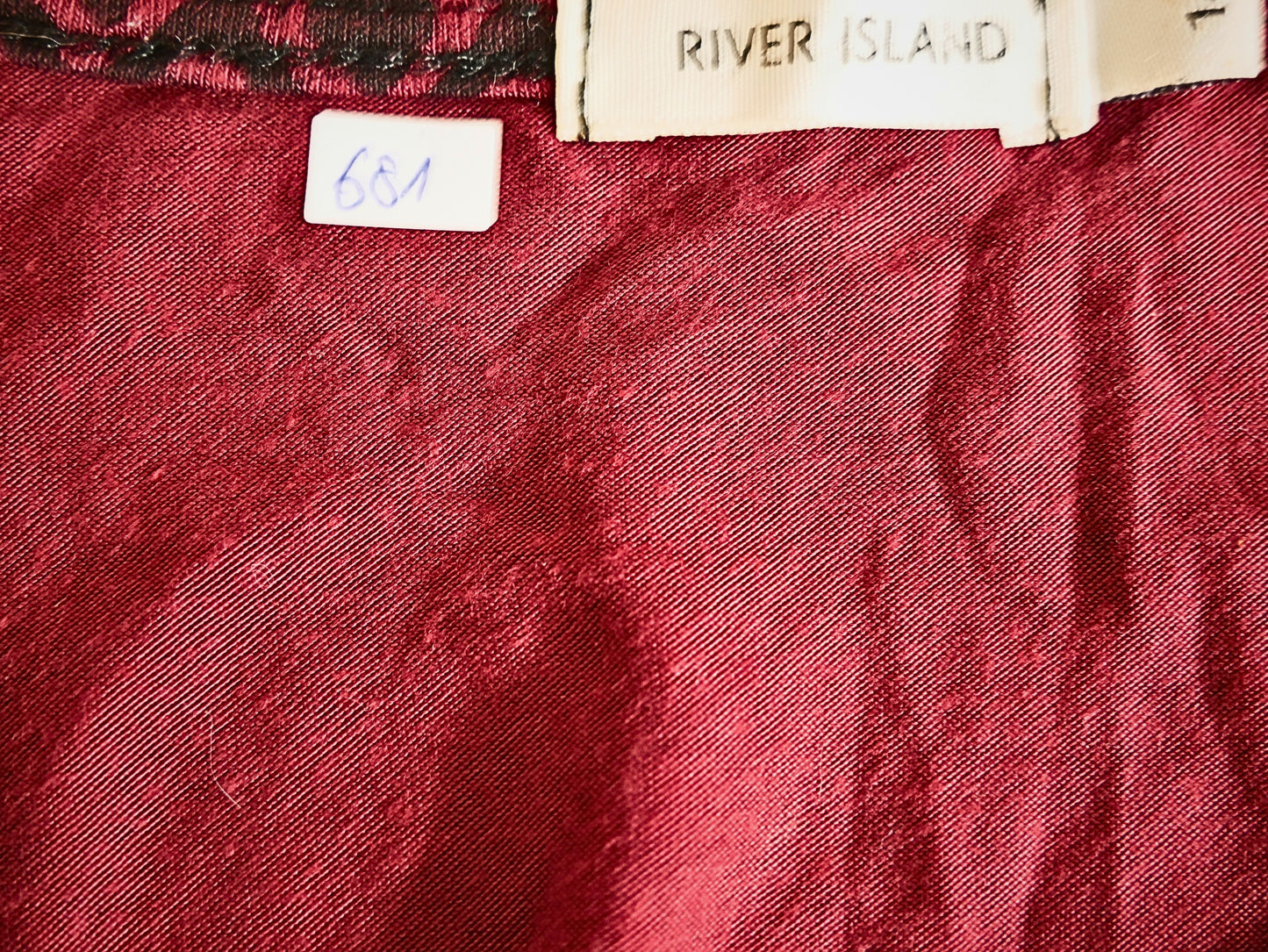 River Island Long Sleeve Printed Top
