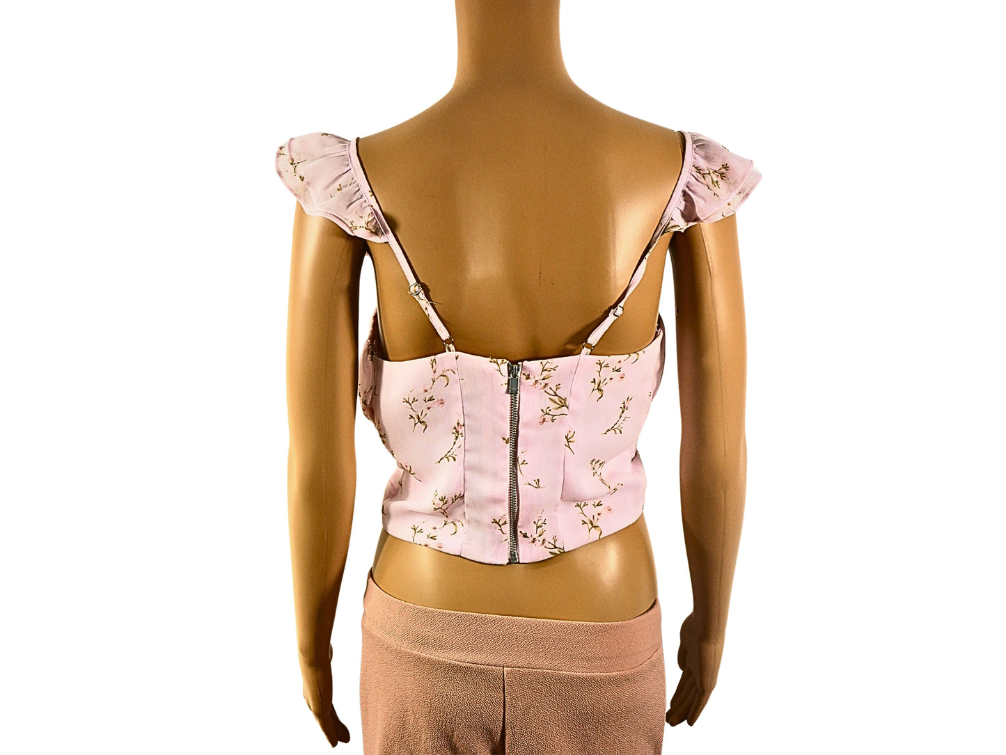 River Island Floral Print Corset Top