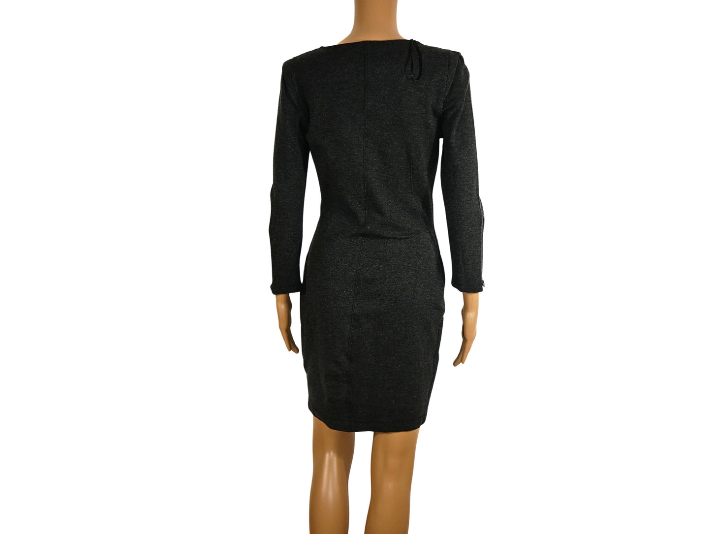 Robe courte et droite en maille Zara