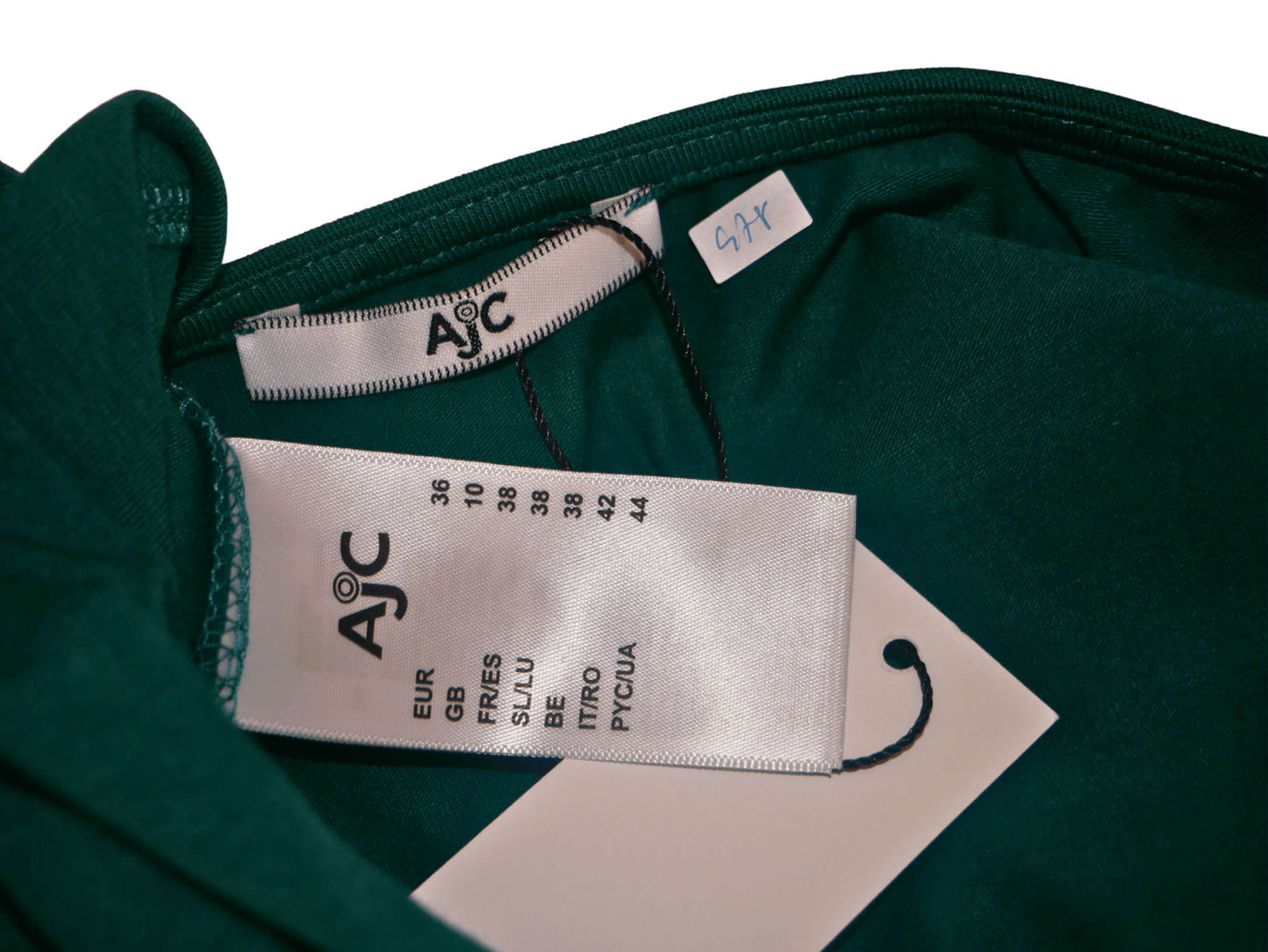 Ajc Kurzes, figurbetontes Kleid mit langen Ärmeln