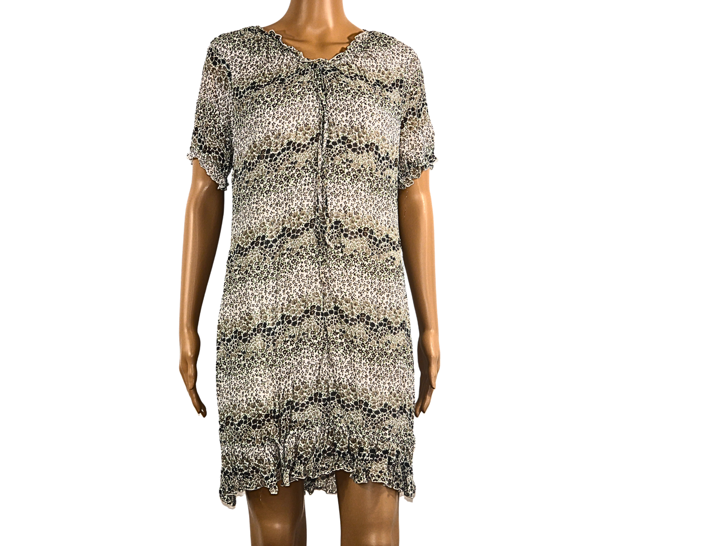 b.young Kurzes gerades Kleid