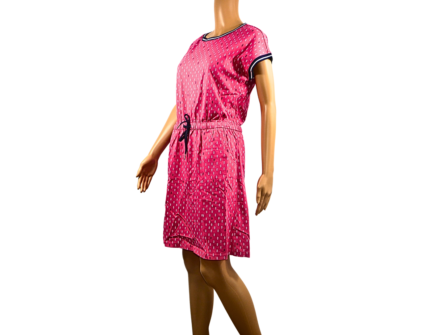Ajc Kurzes Kleid, in der Taille gebunden